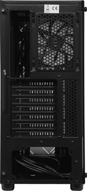 Корпус Azza Spectra черный без БП (CSAZ-280B)