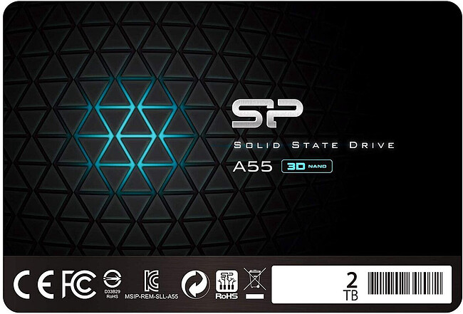 SSD диск Silicon-Power Ace A55 2TB (SP002TBSS3A55S25)
