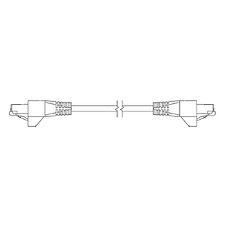 Кабельная сборка Hyperline PC-LPM-STP-RJ45-RJ45-C6a-2M-LSZH-GY серый