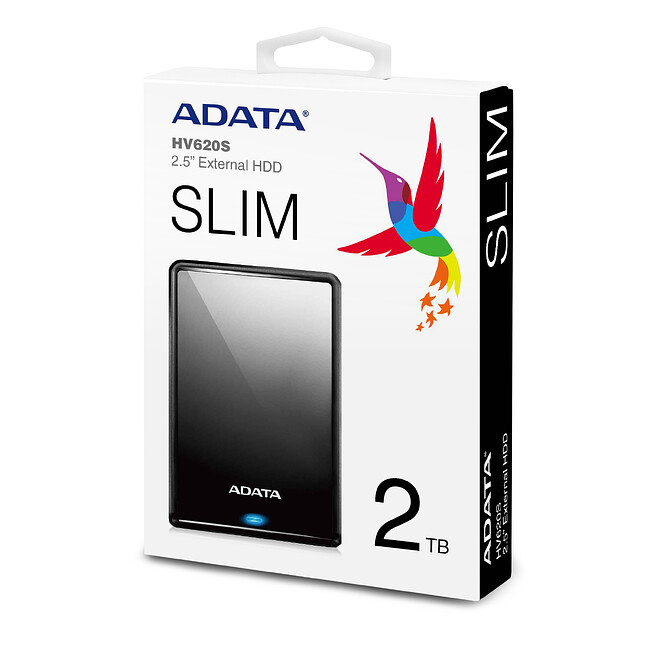 Внешний накопитель A-Data 1TB HV620S (AHV620S-1TU31-CBK)