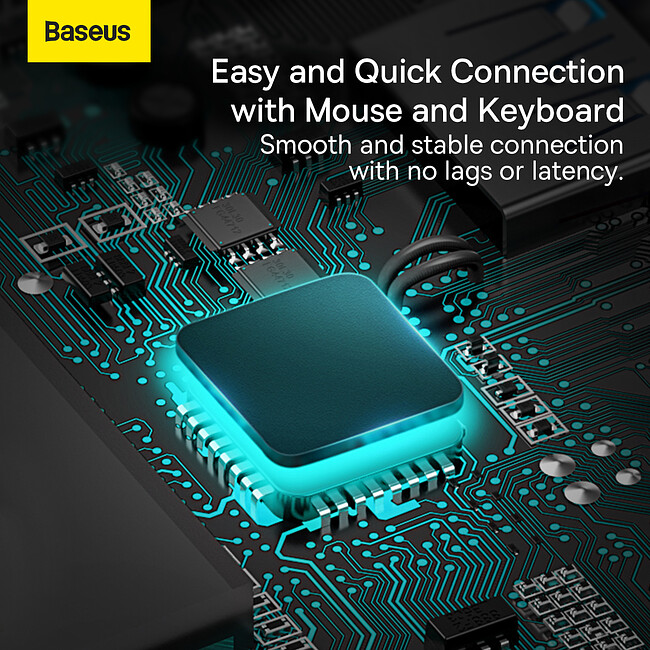 Док-станция Baseus Metal Gleam Series 4-in-1 (WKWG070113)