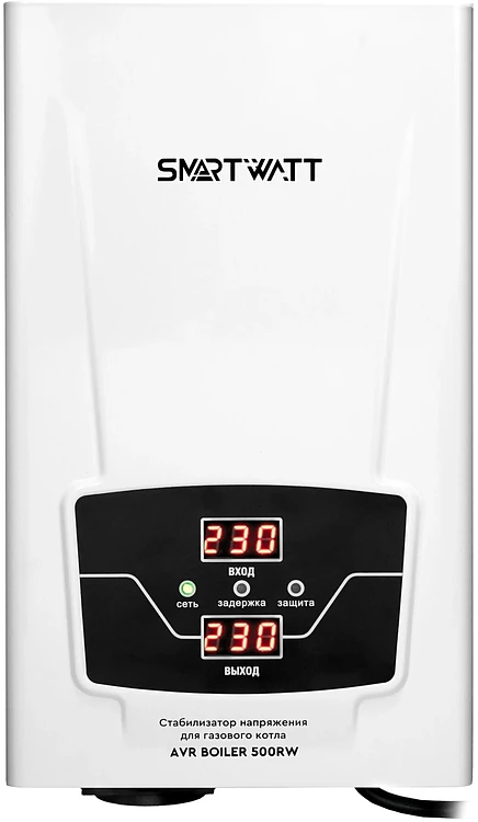 Стабилизатор напряжения Smartwatt AVR Boiler 500RW белый (4512020020004)