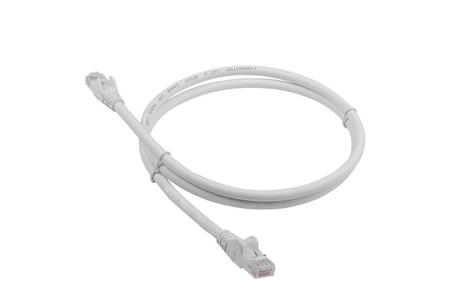 Патч-корд Lanmaster LAN-PC45/U5E-1.0-WH белый