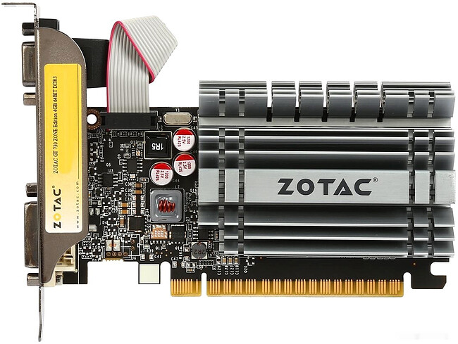 Видеокарта Zotac GT730 Zone Edition 4Gb DDR3 (ZT-71115-20L)