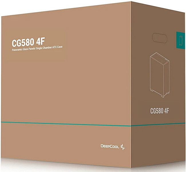 Корпус DeepCool CG580 4F БП PL750D (R-CG580-4F-PL750D-R-1)