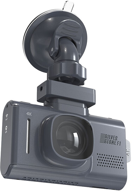 Автомобильный видеорегистратор SilverStone F1 CityScanner 4K темно-серый