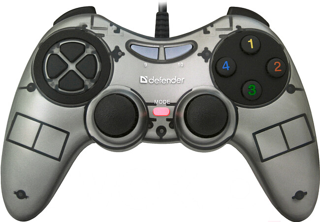 Геймпад Defender Zoom USB Xinput (64244)