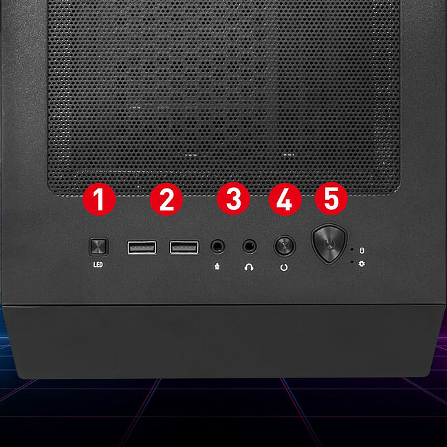 Корпус MSI MAG Forge 112R (306-7G16X23-809)