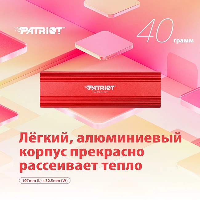 Внешний накопитель Patriot 1TB PTPL1TBPEC