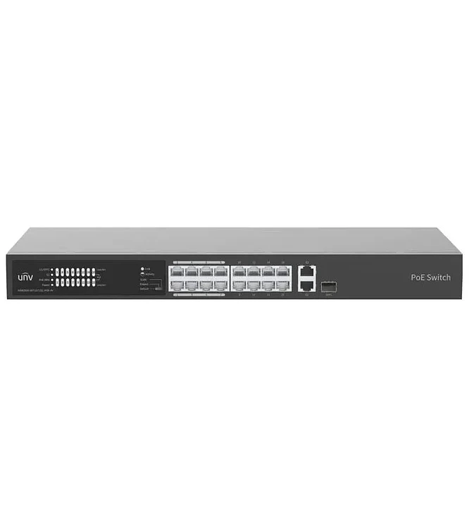 Коммутатор Uniview NSW2020-16T1GT1GC-POE-IN