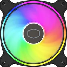 Вентилятор для корпуса Cooler Master MF120 Halo2 ARGB черный (MFL-B2DN-21NP2-R2)
