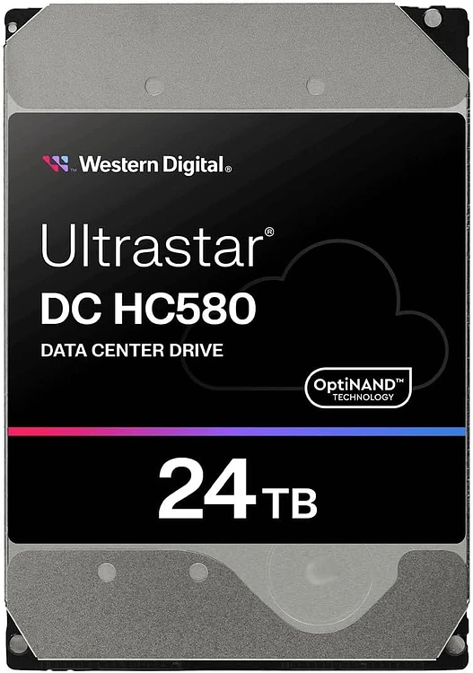 Жесткий диск WD Ultrastar DC HC580 24TB WUH722424ALE6L4 (0F62796)