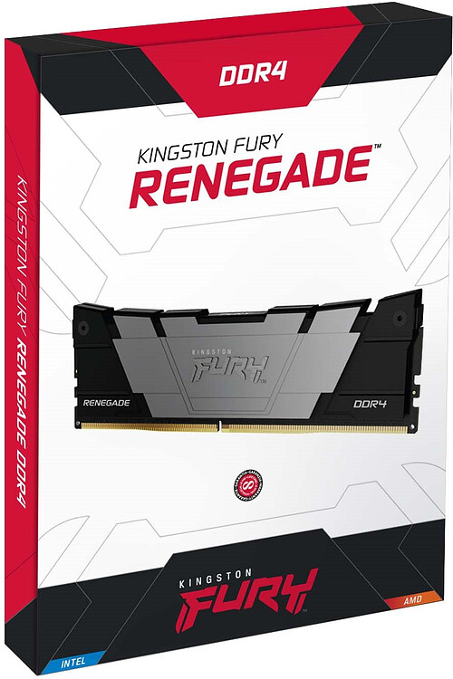 Оперативная память Kingston Fury Renegade 2x16GB DDR4 PC4-28800 (KF436C16RB12K2/32)