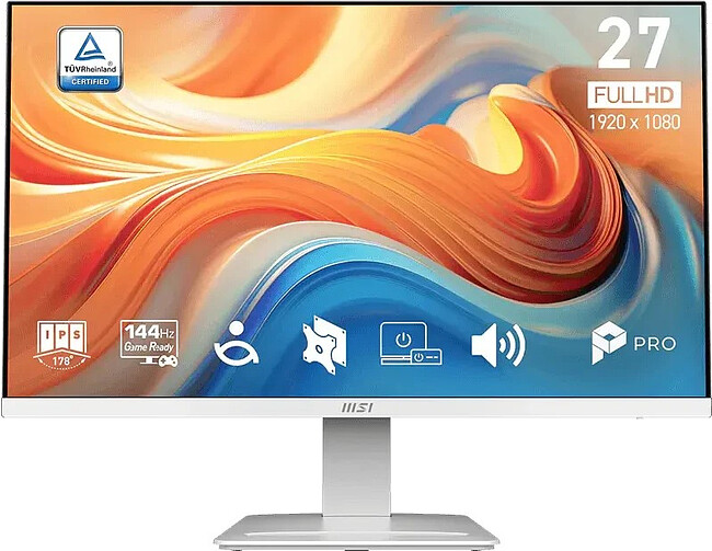 Монитор MSI Pro MP273W E14A белый (9S6-3PB4CH-265)