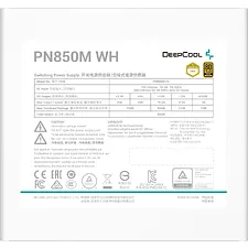 Блок питания Deepcool Game Storm ATX 850W PN850M WH Gen.5 (R-PN850M-FC08W-EU)