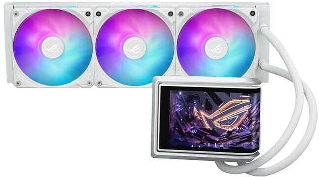 Cистема жидкостного охлаждения для процессора Asus ROG RYUO IV 360 ARGB White (90RC01N2-B0EAY0)
