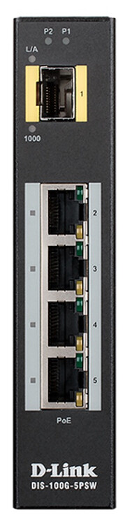 Коммутатор D-Link DIS-100G-5PSW/A1A