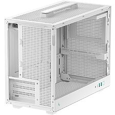 Корпус DeepCool CH160 Plus WH miniITX без БП белый (R-CH160-WHNGM0-G)