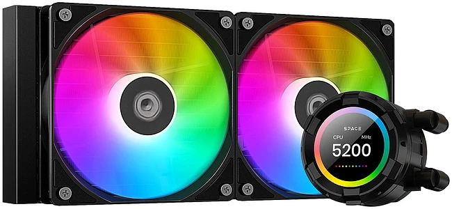Система жидкостного охлаждения для процессора ID-Cooling SL240 XE Black