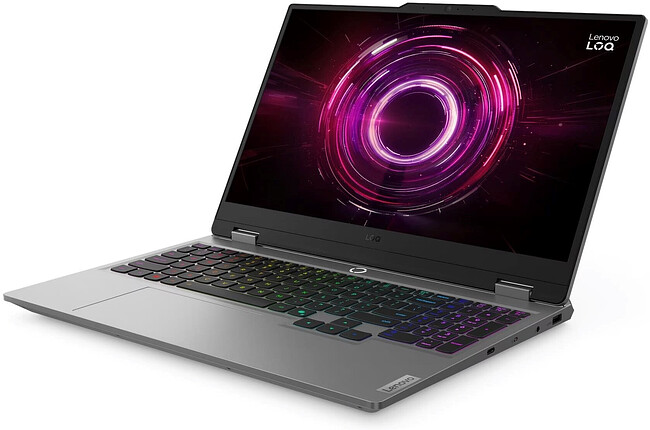 Ноутбук Lenovo LOQ 15AHP10 Luna Grey (83JG000VRK)