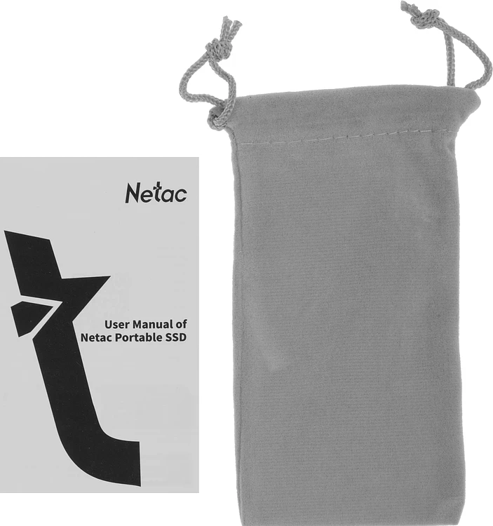 Внешний накопитель Netac ZX20L 256GB черный (NT01ZX20L-256G-32BK)