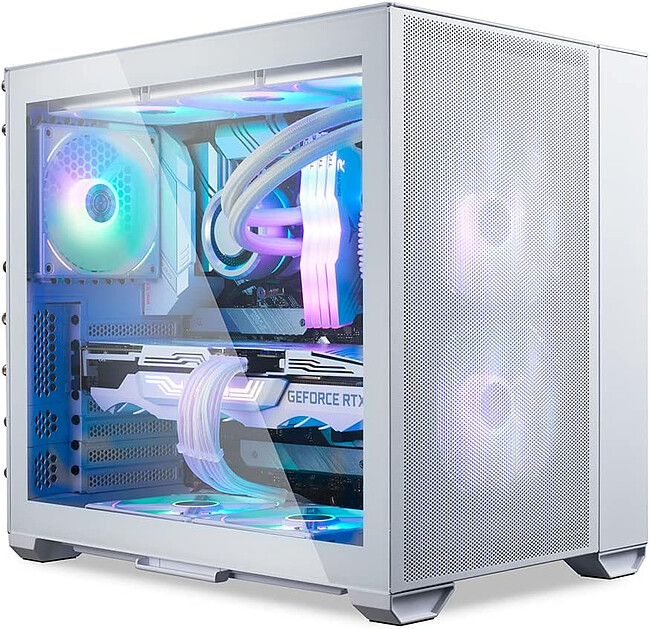 Корпус Lian Li O11 Air Mini E-ATX без БП белый (G99.O11AMW.00)