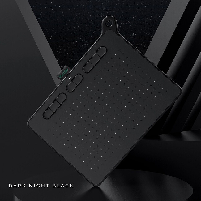 Графический планшет Parblo Ninos M Black