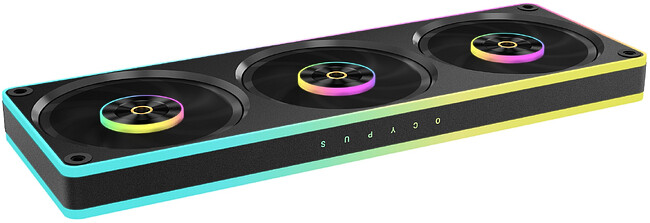 Вентилятор для корпуса Ocypus Sigma F36 BK ARGB черный (Sigma-F36-BK3AM00X-GL)