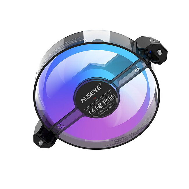 Вентилятор для корпуса Alseye Φ12 DM12-B Clear Frame (AS.04.10.0003)