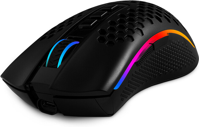 Мышь Redragon Storm Pro черный (78127)