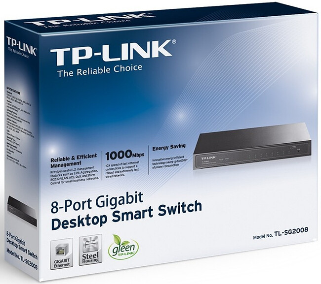 Коммутатор TP-Link JetStream TL-SG2218P