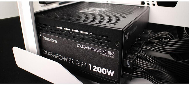 Блок питания Thermaltake Toughpower GF1 ARGB 80+ gold ATX 1200W (PS-TPD-1200FNFAGE-1)