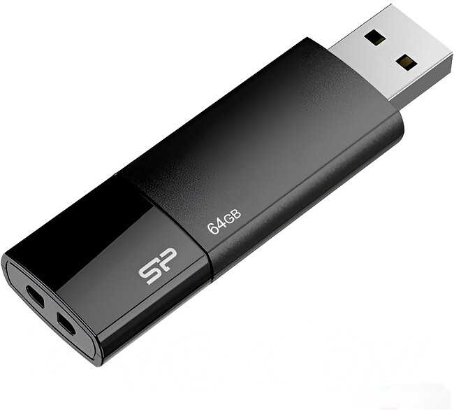 USB Flash-накопитель Silicon-Power Ultima U05 64Gb (SP064GBUF2U05V1K)
