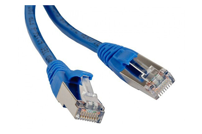 Патч-корд Lanmaster LAN-PC45/S6-1.0-BL синий