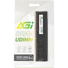 Оперативная память AGI 8GB DDR4 DIMM PC4-21300 Bulk (AGI266608UD138)