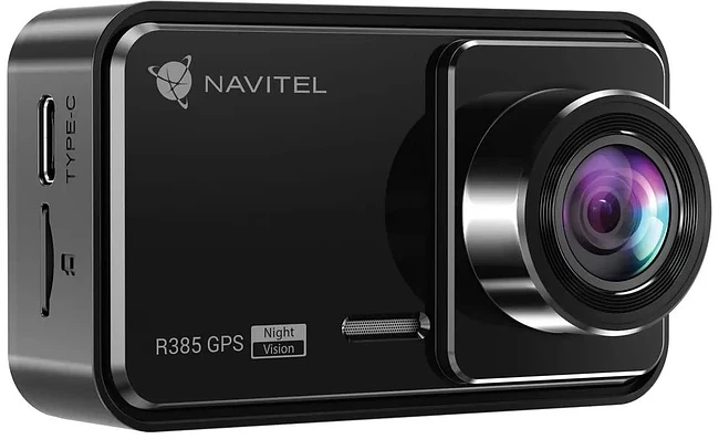 Автомобильный видеорегистратор Navitel R385 GPS черный