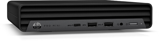 Компьютер HP ProDesk 400 G9 Mini i3 13100T черный (883S7EA)