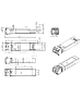 Трансивер SFP+ SNR SNR-SFP+W37-3