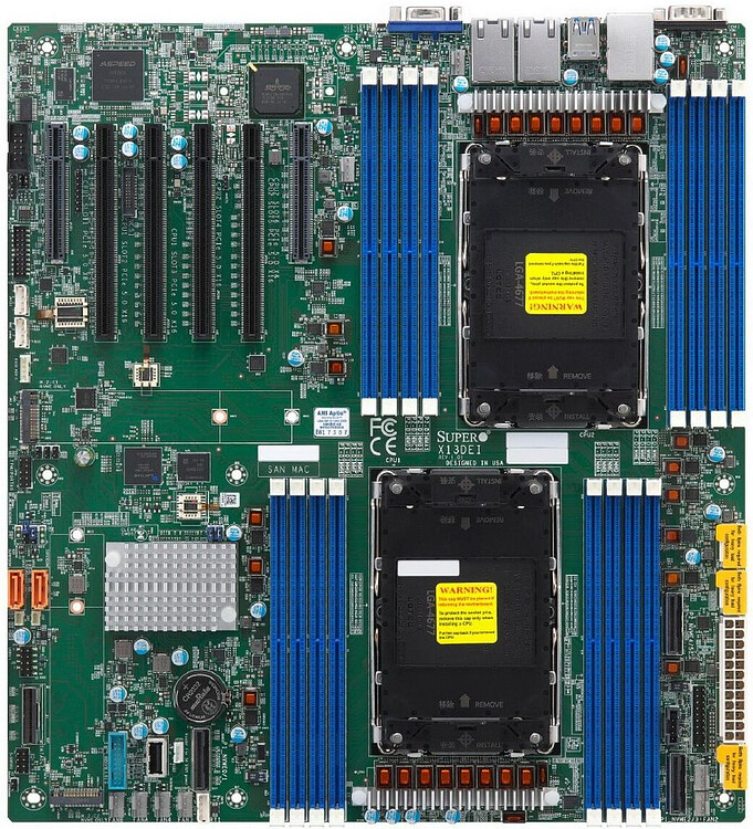 Материнская плата SuperMicro MBD-X13DEI-B Bulk
