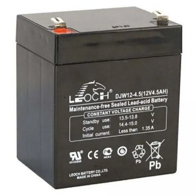 Аккумулятор для ИБП Leoch DJW12-4.5 Аккумулятор для ИБП Leoch DJW12-4.5