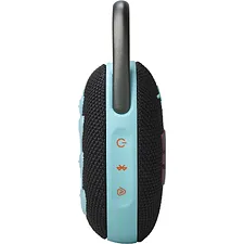 Портативная колонка JBL Clip 5 черный/оранжевый