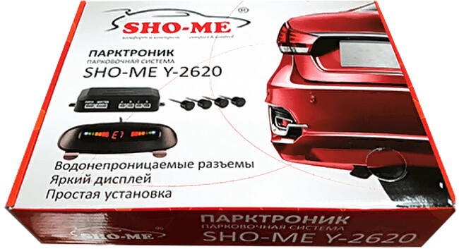 Парковочный радар Sho-Me Y-2620 Black