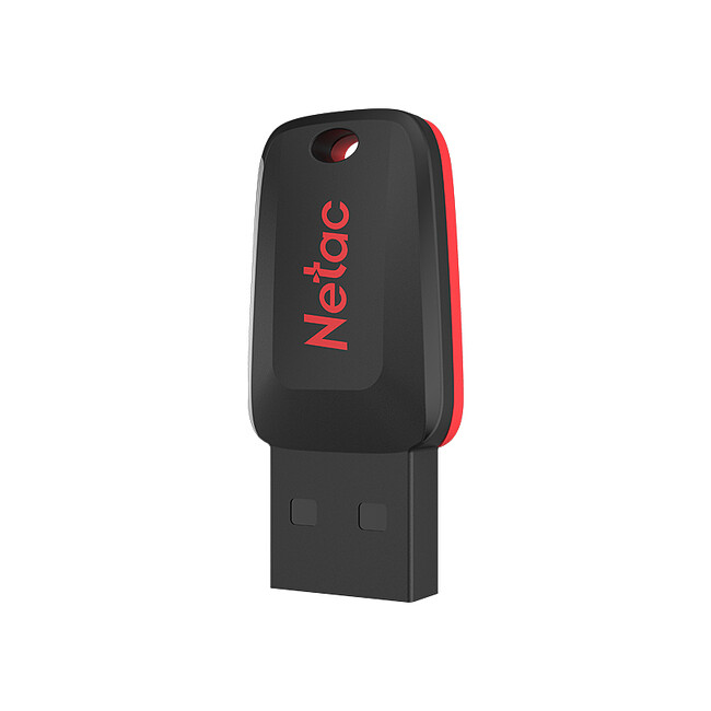 USB Flash-накопитель Netac U197 8Gb черный/красный (NT03U197N-008G-20BK)