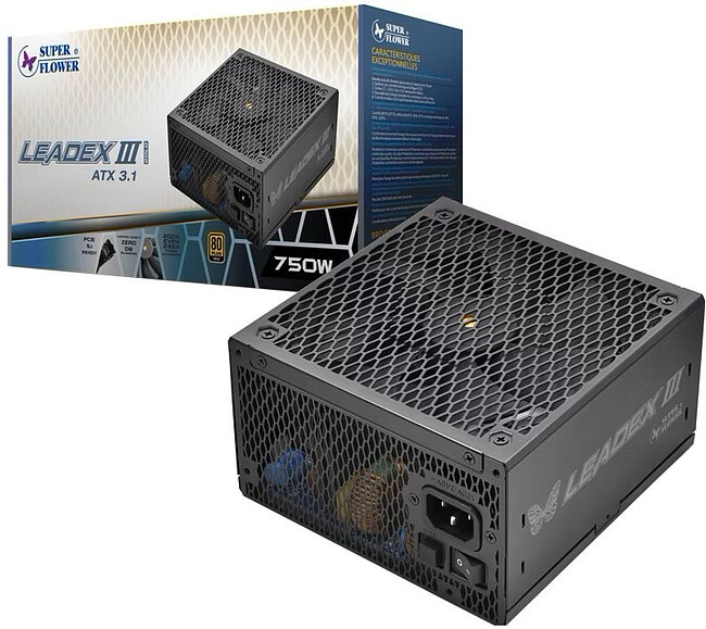 Блок питания Super Flower Leadex III Gold 750W (SF-750F14GE)
