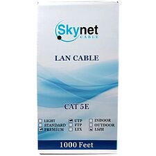 Кабель витая пара SkyNet CSL-FTP-LSZH-4-CU 305м оранжевый