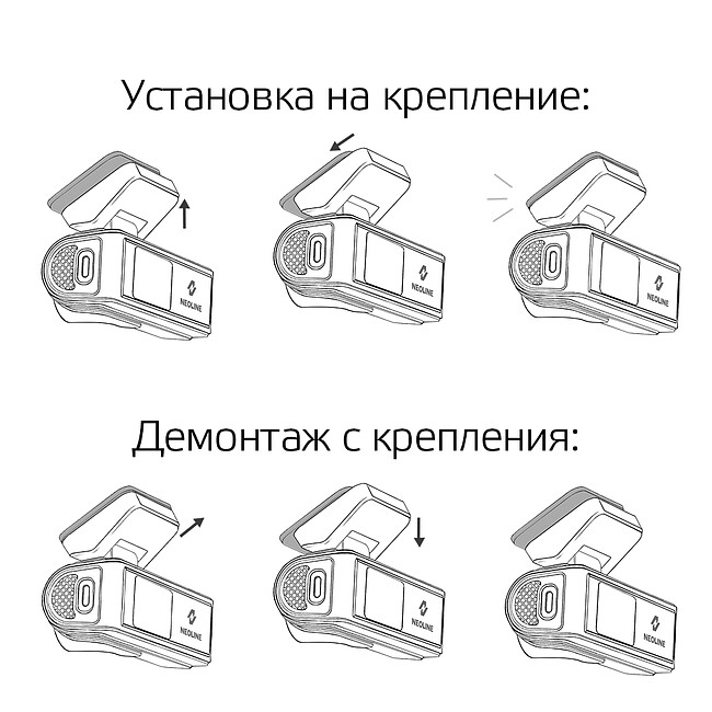 Автомобильный видеорегистратор Neoline Flash 2K Dual