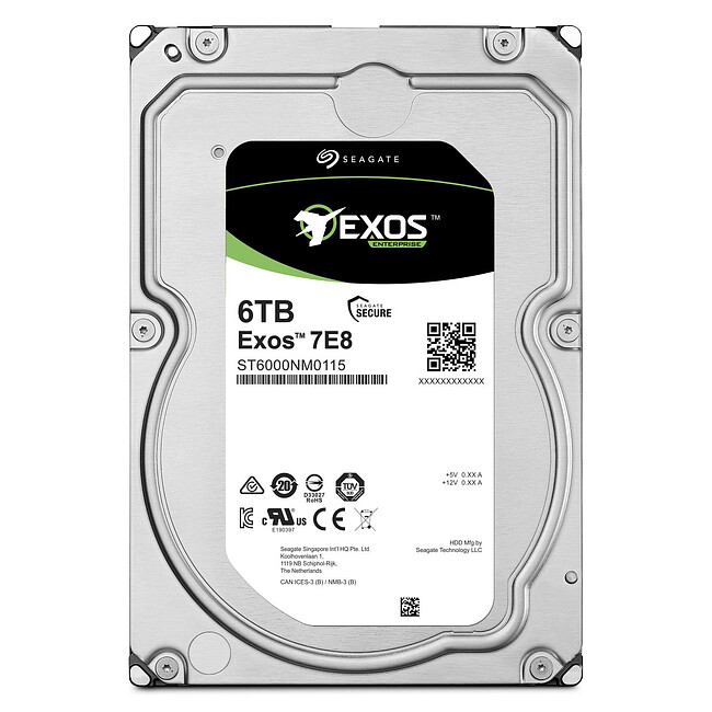 Жесткий диск Seagate Exos 7E8 6TB (ST6000NM0115)