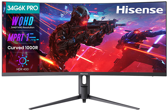 Монитор Hisense 34G6K-PRO черный