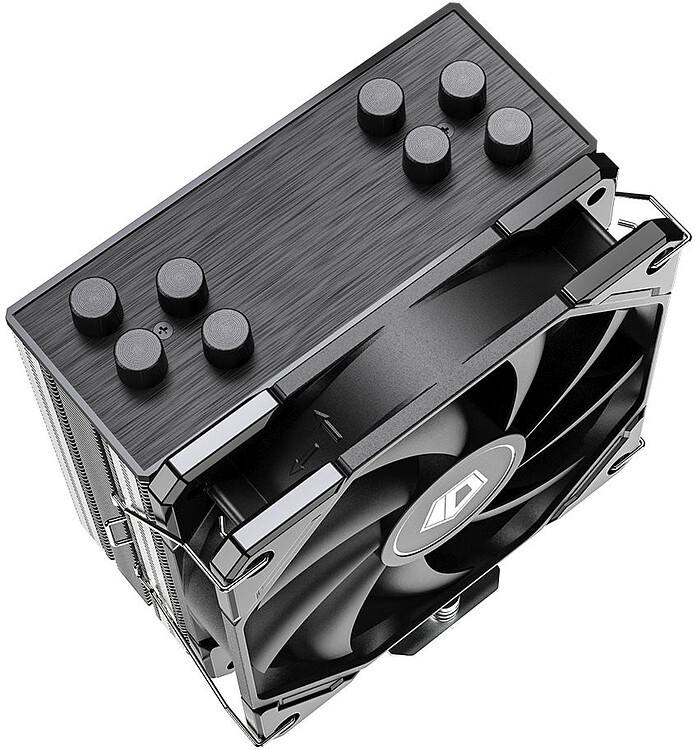 Кулер для процессора ID-Cooling SE-224-XTS серебристый/черный Bulk