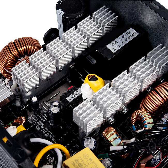 Блок питания 1stPlayer PS-600AX 600W черный (DKPM-BRZ-600-BK-EU)